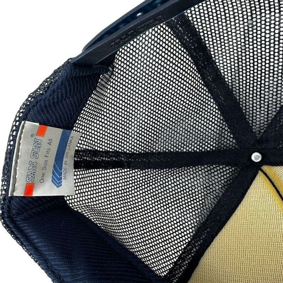 Navy Blue San Sun Hat Mesh Blind Center VAH Hines Illinois  SnapBack - Picture 5 of 6